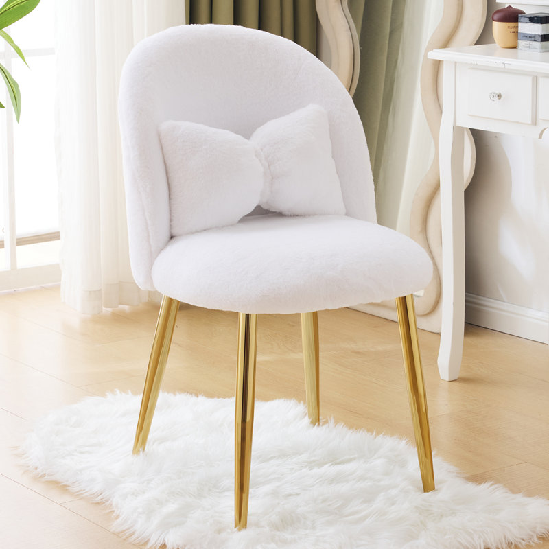Fauteuil de maquillage, Blanc