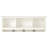 Brennan Entryway Wall Shelf With Coat Rack Hooks, Veneer Construction, Full-Length Storage Shelf, And Three Large Cubbies