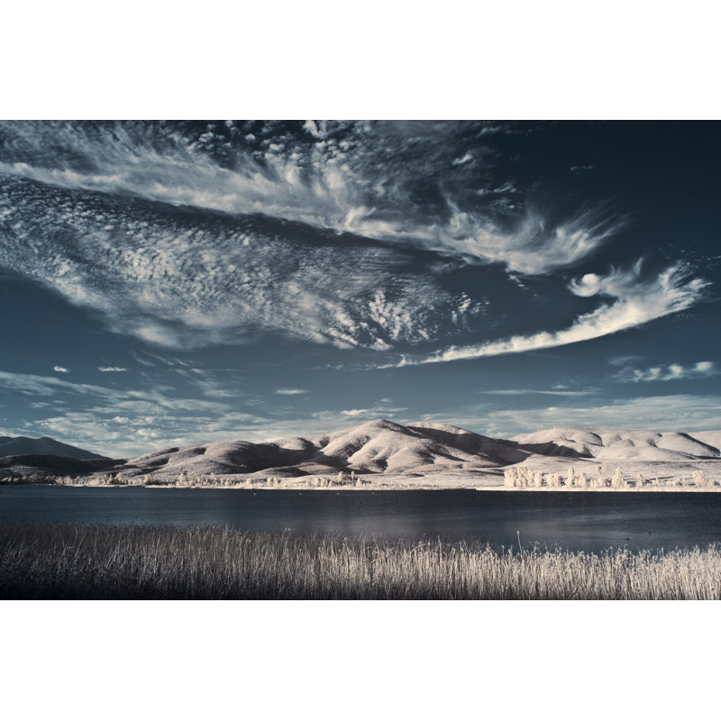 Otay Lakes in Infrared 1 Piece Wrapped Canvas Wall Art, 51cm H x 76cm W