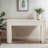 Chic Console Table With Curved Column Legs&Storage Drawers: Fluted Design For Entryway & Living Room-1877608649