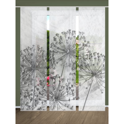 Semi Sheer Sliding Panel