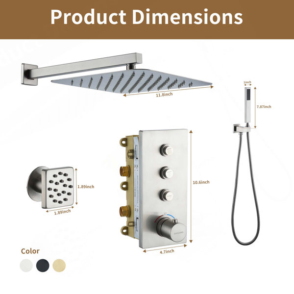 Dimensions du produit