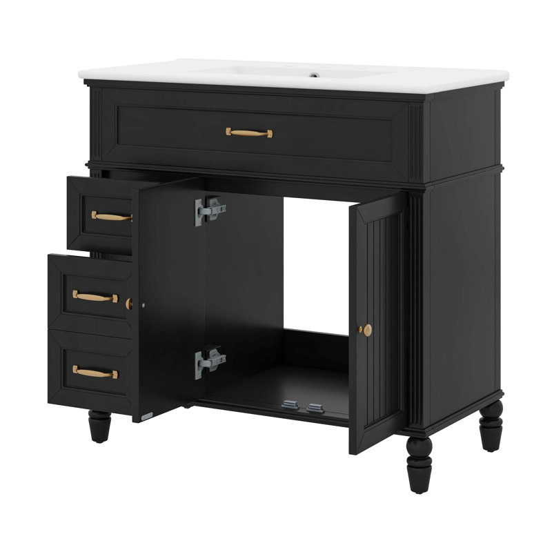 Meuble-lavabo 36 po avec lavabo et tiroirs 36 po