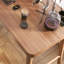 Bureau brun en bois massif en forme de L-108295805-108295808