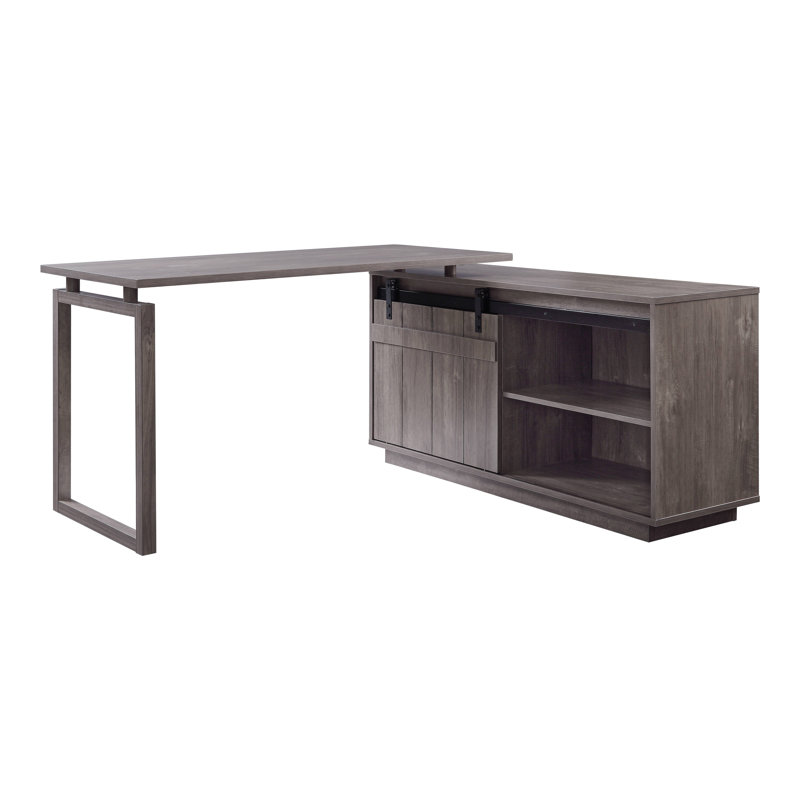Bureau en L Achai, Grey