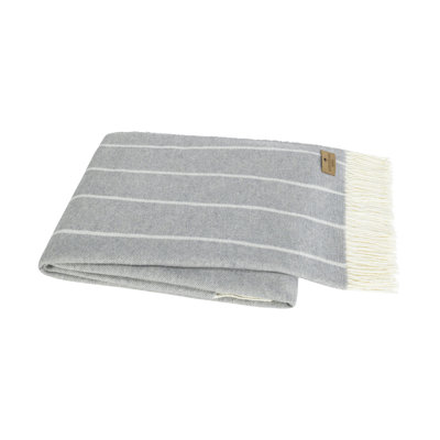 Crystal Blue Fiji Stripe Throw