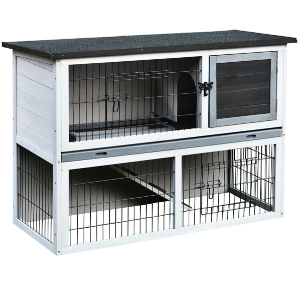 Archie & Oscar Abrams Weather Resistant Rabbit Hutch & Reviews ...