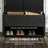 PE Rattan Deck Box with Shoe Storage & Towel Rack-112259184