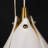 6 Light Dimmable Ceramic Floral Chandelier With Light Source