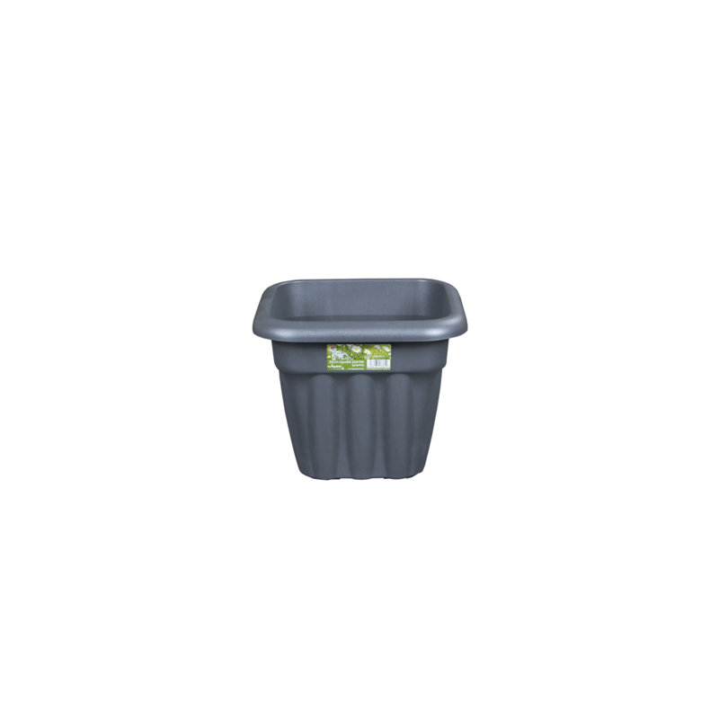 Wham Vista Square Planter, 20cm H x 25cm W x 25cm D, 3, Terracotta