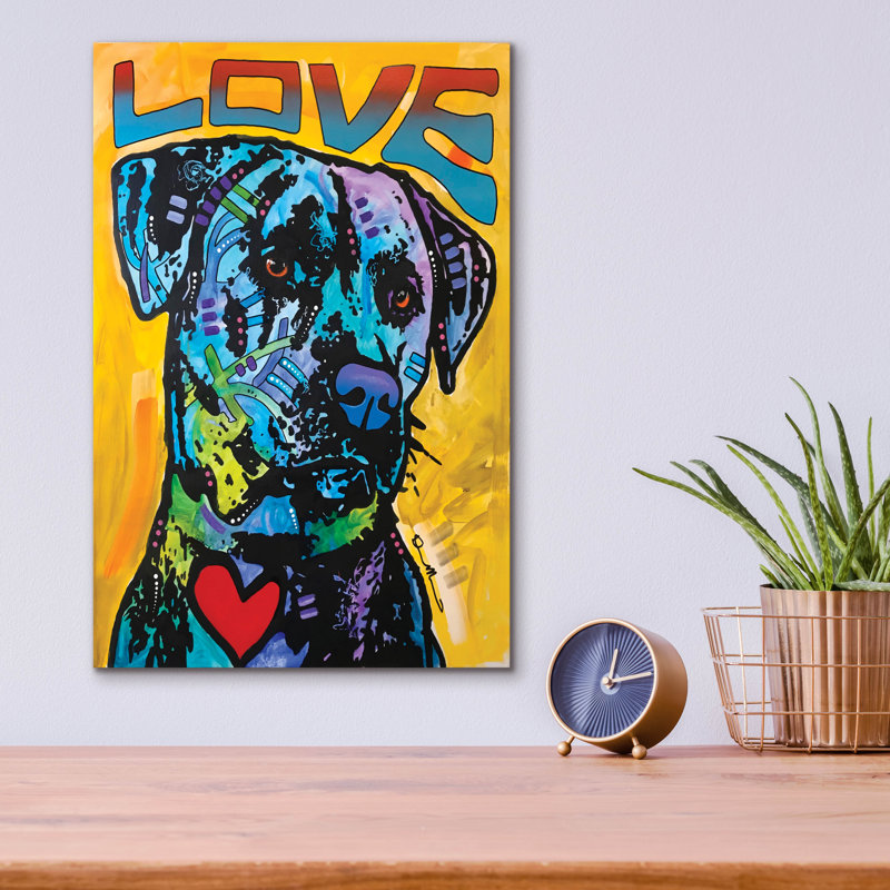 «Gentle Giant» par Dean Russo Studios, art mural en verre acrylique, H 16 po x l 12 po x P 0,13 po