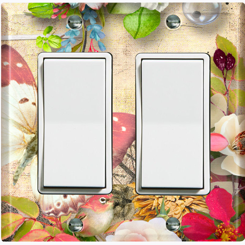 Animals 2 - Gang Toggle Light Switch Standard Wall Plate