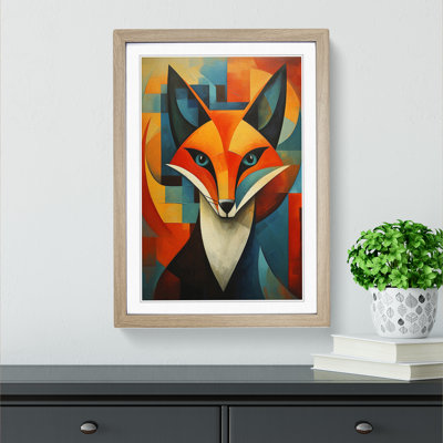 Fox Constructivism No.2 - Framed Print