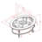 Halpern Glass Top Single Coffee Table