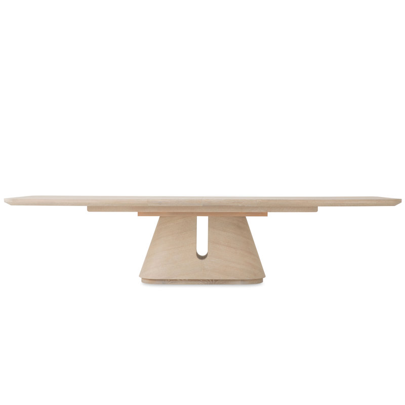 Carino Dining Table, Sand Cerused
