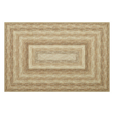 Living Room Rug Washable Rugs Modern Border Rug Stain Resistant Non Slip Carpet for Nursery Apartment Office