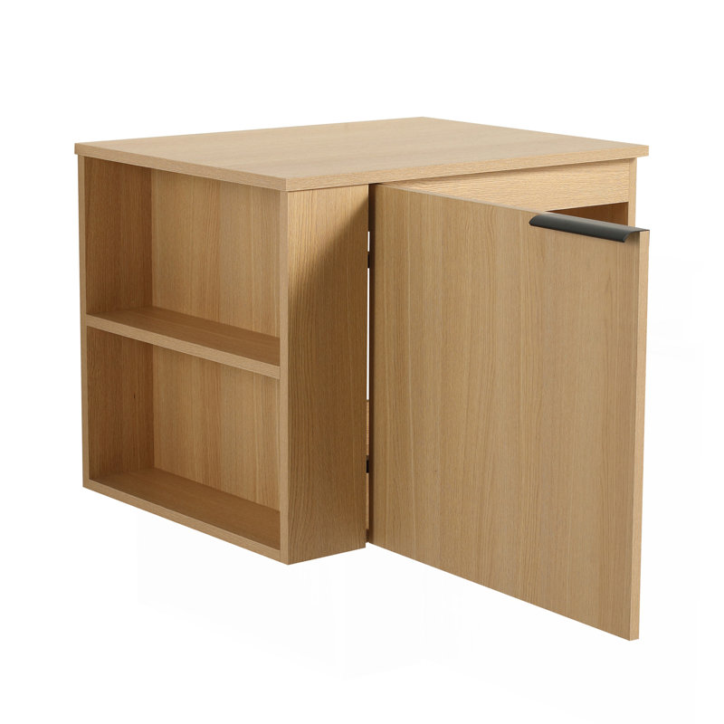 24 "Bathroom Vanity Sink Combo For Big Space,Modern Bathroom Cabinet Cabinet Combination, Bathroom Sink Cabinet Set Without Sink, Oak(Composable)