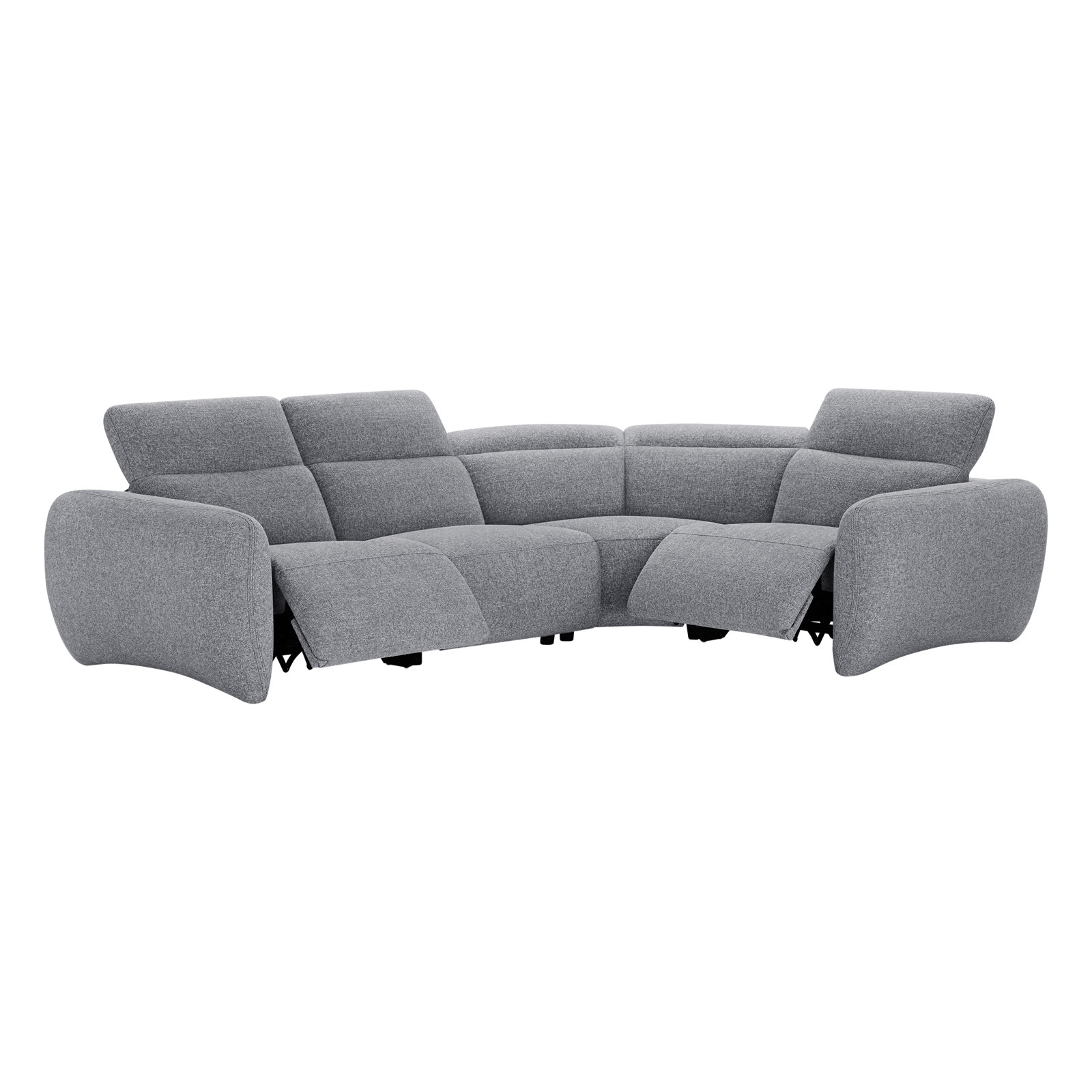 Astro Modular Sectional, Nathan Gray Polyester