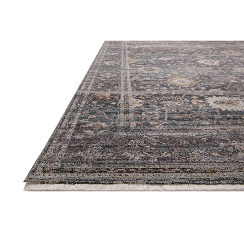 Tapis encre / multicolore Loloi Lyra, Rectangle 9 pi 3 po x 13 pi