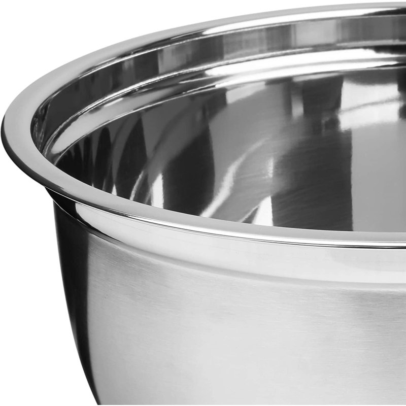 Professional Stainless Steel German Mixing Bowls Set Of 3