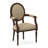 Dauphin 20'' H Beech Armchair-71069641-71069646
