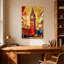 «Scenic & Cityscapes Big Ben Tower Tower», reproduction d'art abstraite-877497569