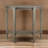 Arinjay 36"W Semicircle Console Table with Open Bottom Shelf-1642393664