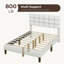 Lit plateforme tapissier Contemporary-1010778106-1010778107