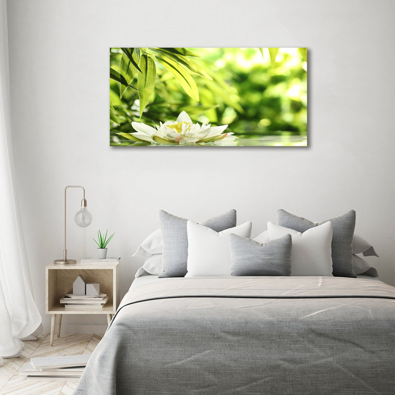 Water Lily - Wrapped Canvas Print, Canvas, 70cm H x 140cm W 