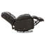 Fauteuil inclinable et pivotant en cuir italien-40057386
