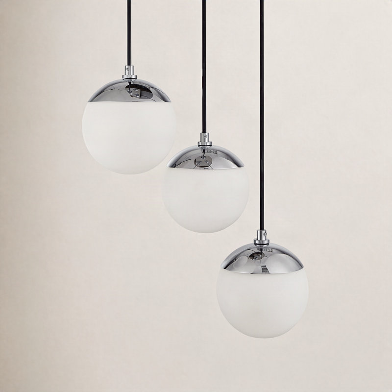 Richardson 3 - Light Cluster Pendant, Chrome