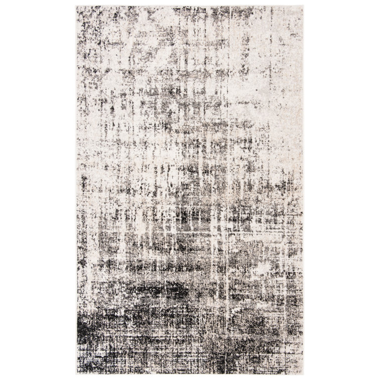 Tapis noir Riebe