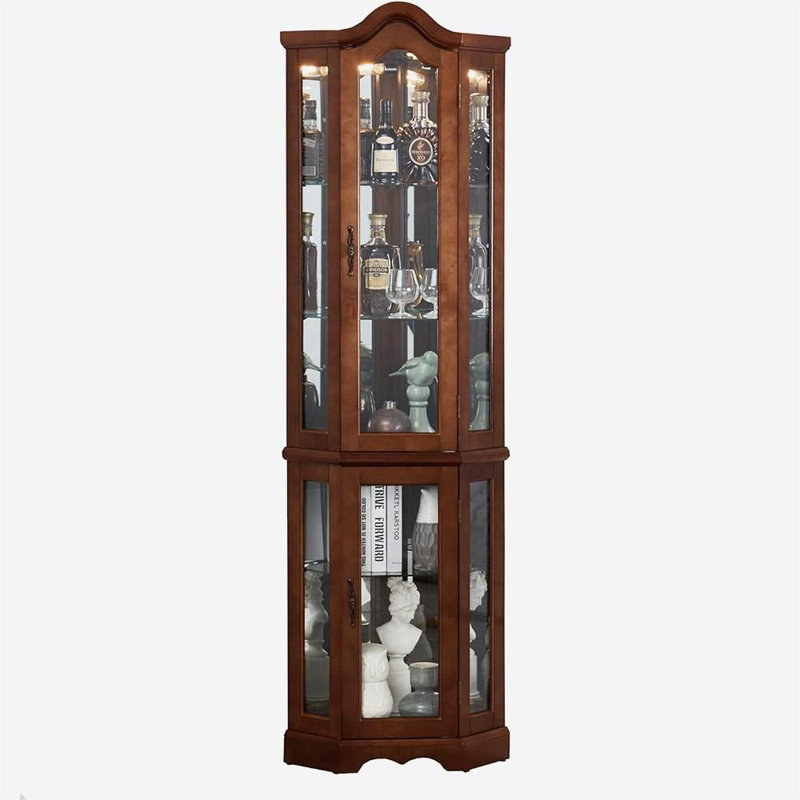 Vitrine en bois