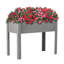 Pot à fleurs surélevé en bois