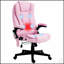 Fauteuil de bureau à 6 points de massage vibrant avec chaleur, dossier haut en lin pour un confort et un soutien ultimes-270348296