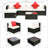 Modern Outdoor Furniture Conversation Sets,6-Piece Patio Furniture Set,Outdoor Sectional Sofa Set-129691593