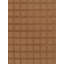 Wool Geometric Area Rug in Brown