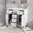 35.98'' Single Bathroom Vanity with Ceramic Top