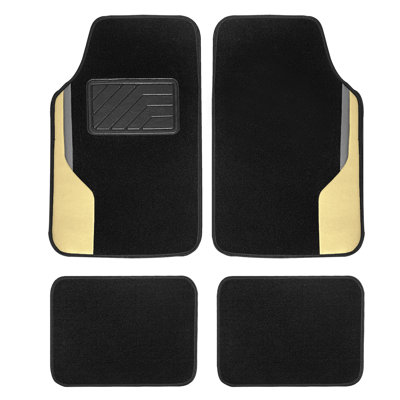 Ensemble complet de tapis antidérapants pour voiture Anara