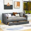 Ezion Twin Size 2 Drawers Upholstered Daybed