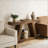 Vintage Two-Tier Storage Couch Table,Console Table,Side Table