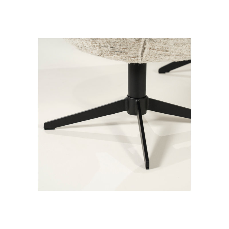 Ryan Swivel Lounge Chair, Beige