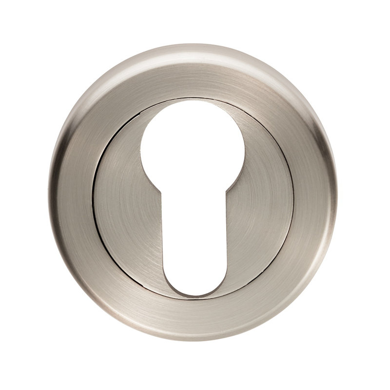 Rose / Rosette, Satin Nickel