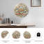 Horloge murale florale-126676532