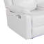 Canapé inclinable blanc avec lumières DEL Blanche-1317441717