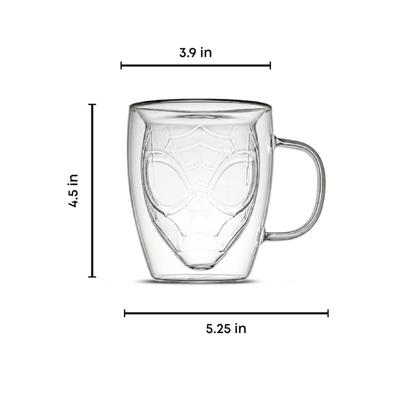 Tasse double paroi Spider-Man 3D