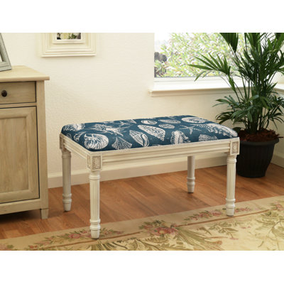 Banc en bois massif Seashells