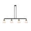 Luminaire suspendu linéaire à 4 lumières pour îlot de cuisine Chill-32985692-32985694-32985701