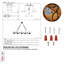Northlakes 5 - Light Kitchen Island Chandelier