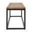 BANC EN BOIS ET MÉTAL JECO INDUSTRIAL